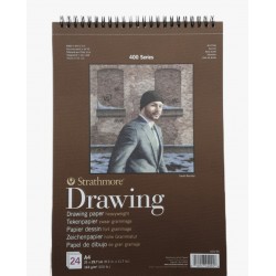 Strathmore A4 Pad Drawing ( 21X29,7 CM  x 24 sheets) 163 g/m2 cream paper color 400 Series Heavyweight Drawing ( 8.3 *11.7 IN )